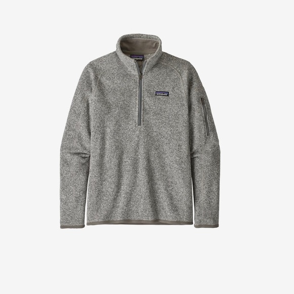 Patagonia Sweaters - PATAGÔNIA Better Sweater 1/4 zip Bitch white sz small